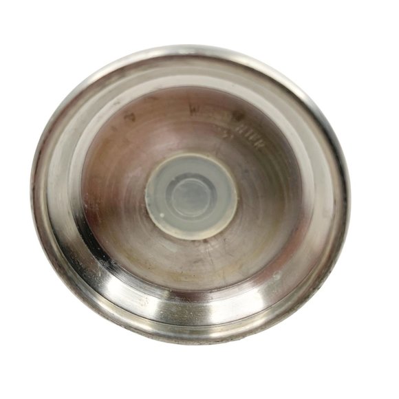 Vintage Web Pewter Salt and Pepper Shaker Set 1121 Tankard Farmhouse Country - Picture 8 of 12